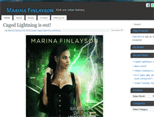 Tablet Screenshot of marinafinlayson.com
